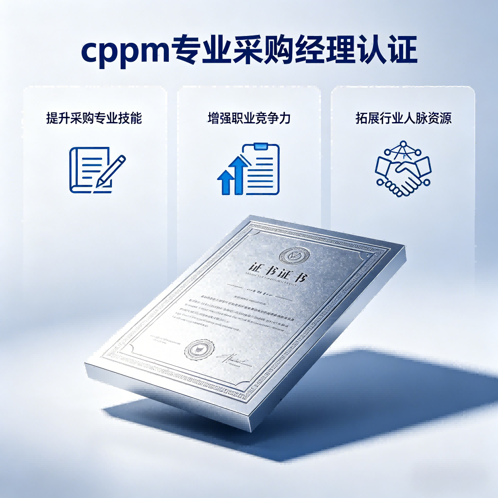 CPPM认证常见问题解答_中供国培采购培训中心