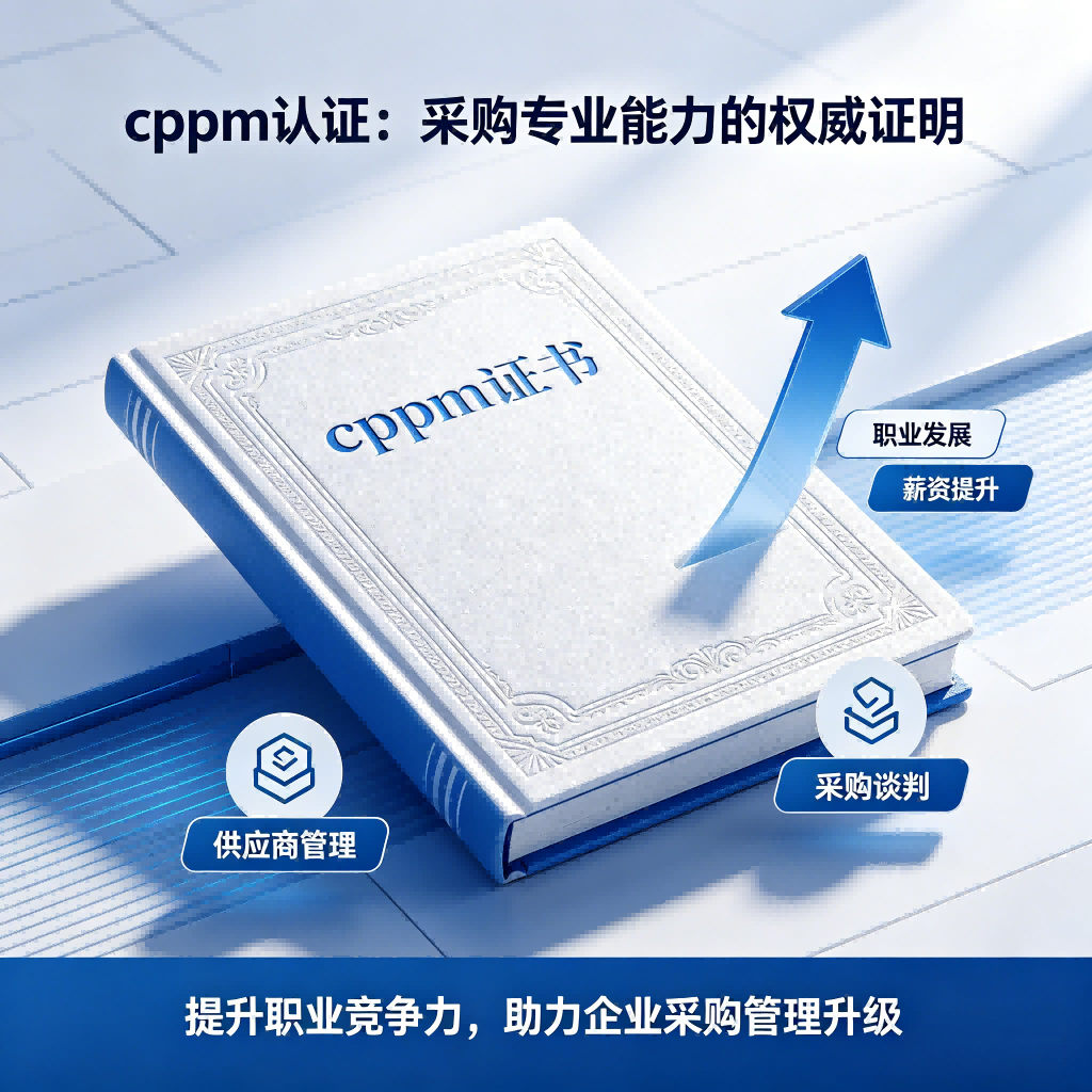 CPPM采购经理认证常见问题解答 – 中供国培专业解读
