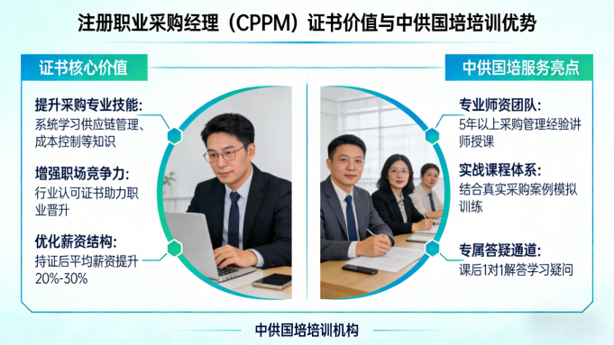 寻找CPPM靠谱培训平台?浙江采购人首选中供国培