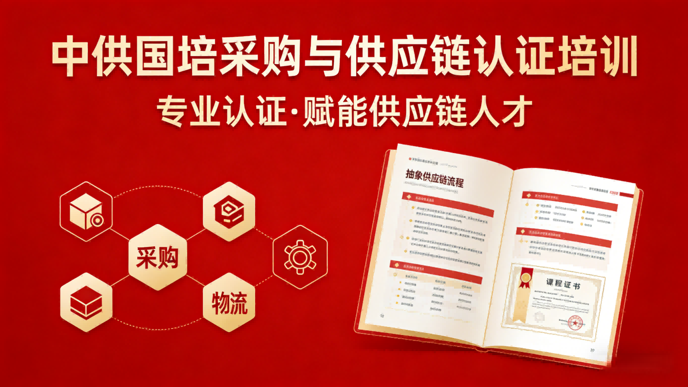 如何选择靠谱的CPPM官方合作培训机构？中供国培用实力说话